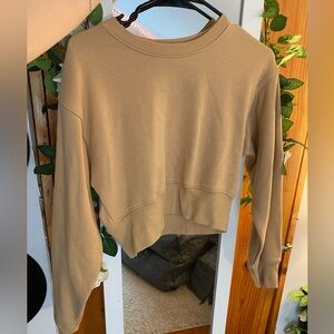 Forever 21 cropped long sleeve sweater.
